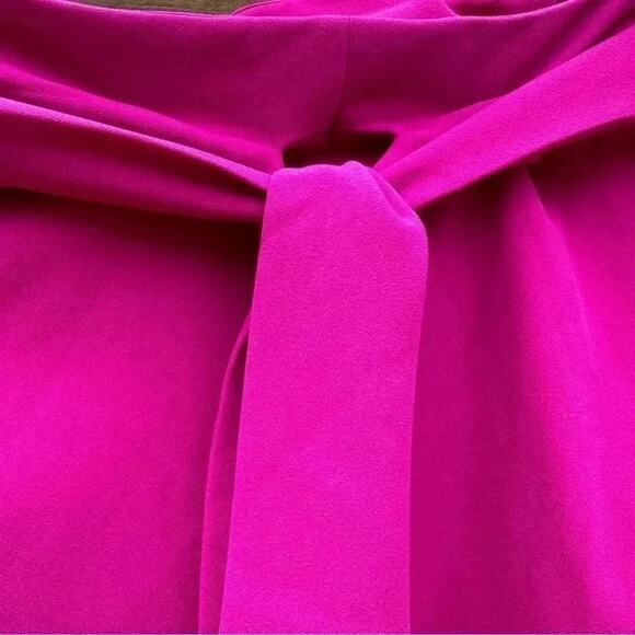 Eloquii dark pink  Tied  plus size skirt size 28 - Picture 3 of 6